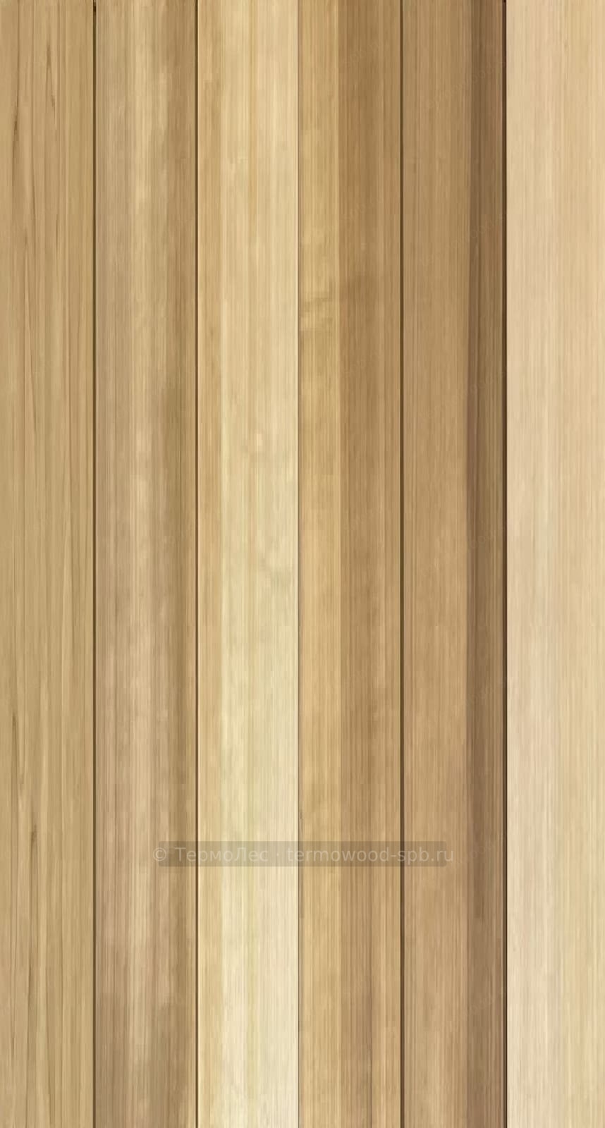 Стеновая панель из термодерева 135 мм (сосна/осина/ольха)