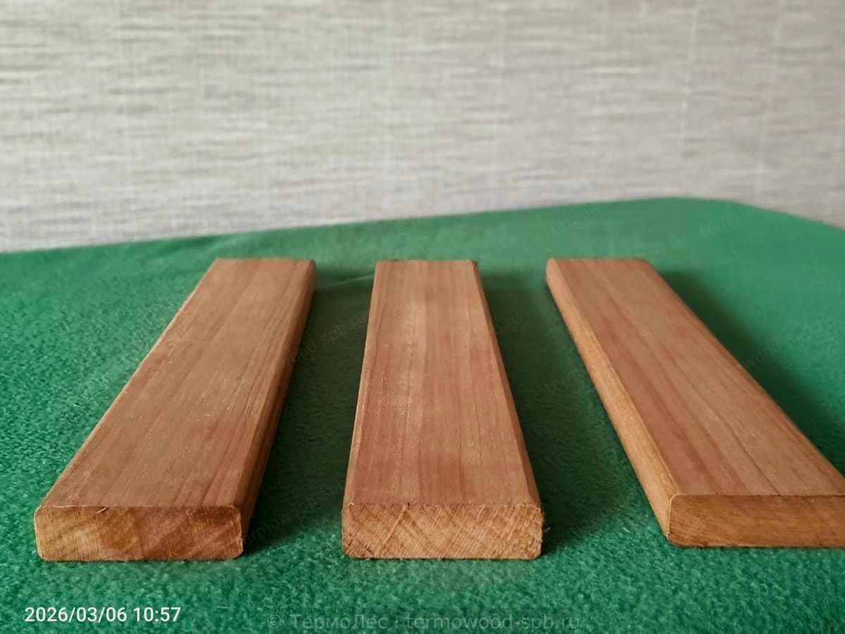 Планка примыкания термодерево 10×50 мм