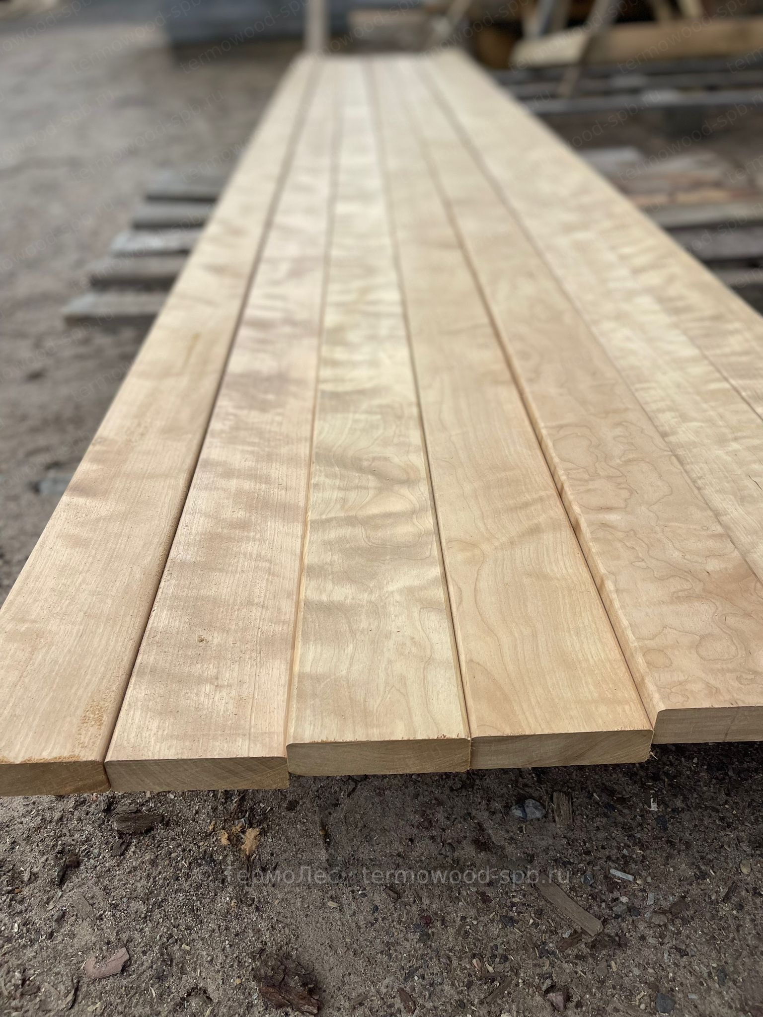 Террасная доска из термоберёзы