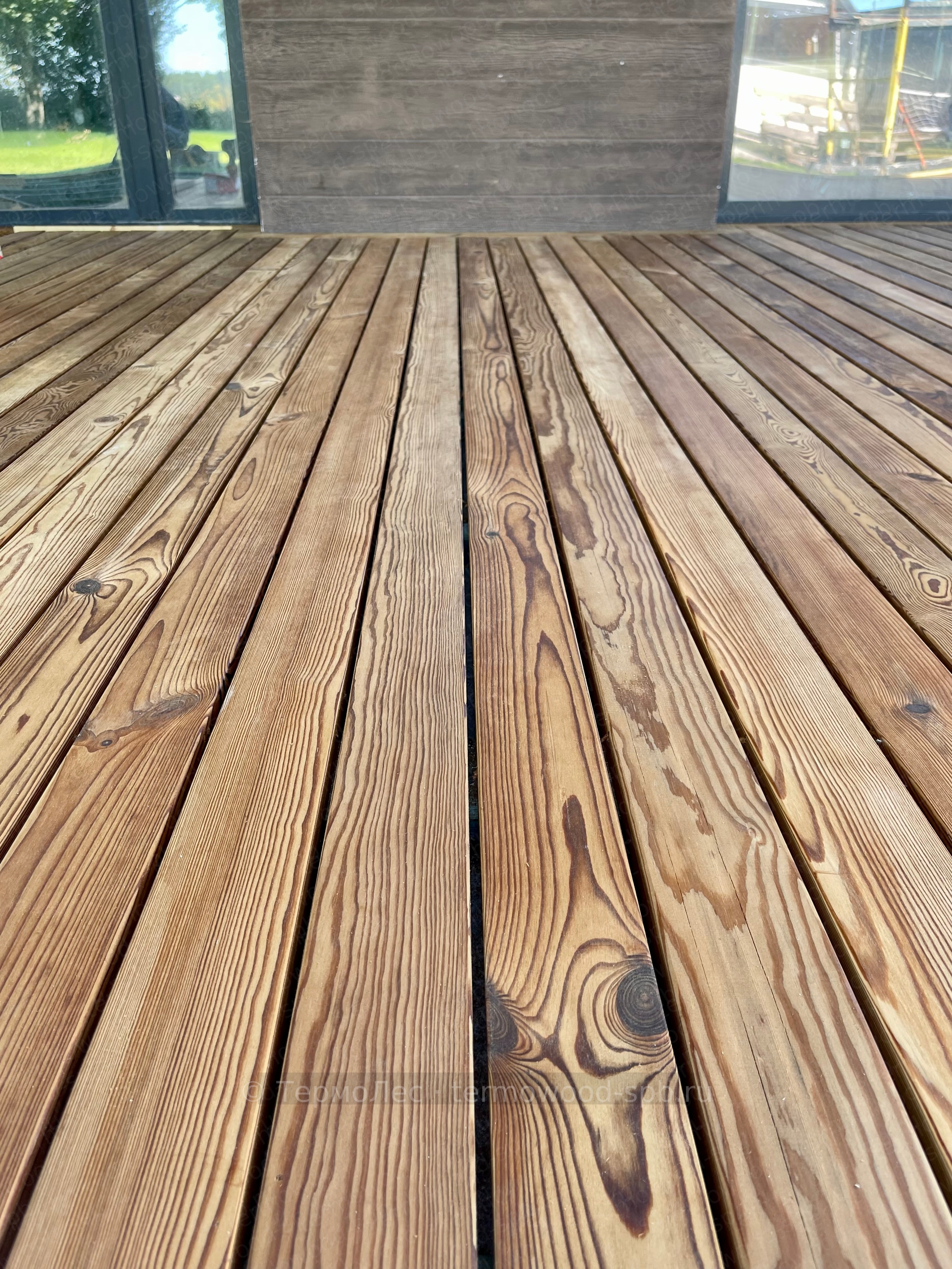 Террасная доска из термососны