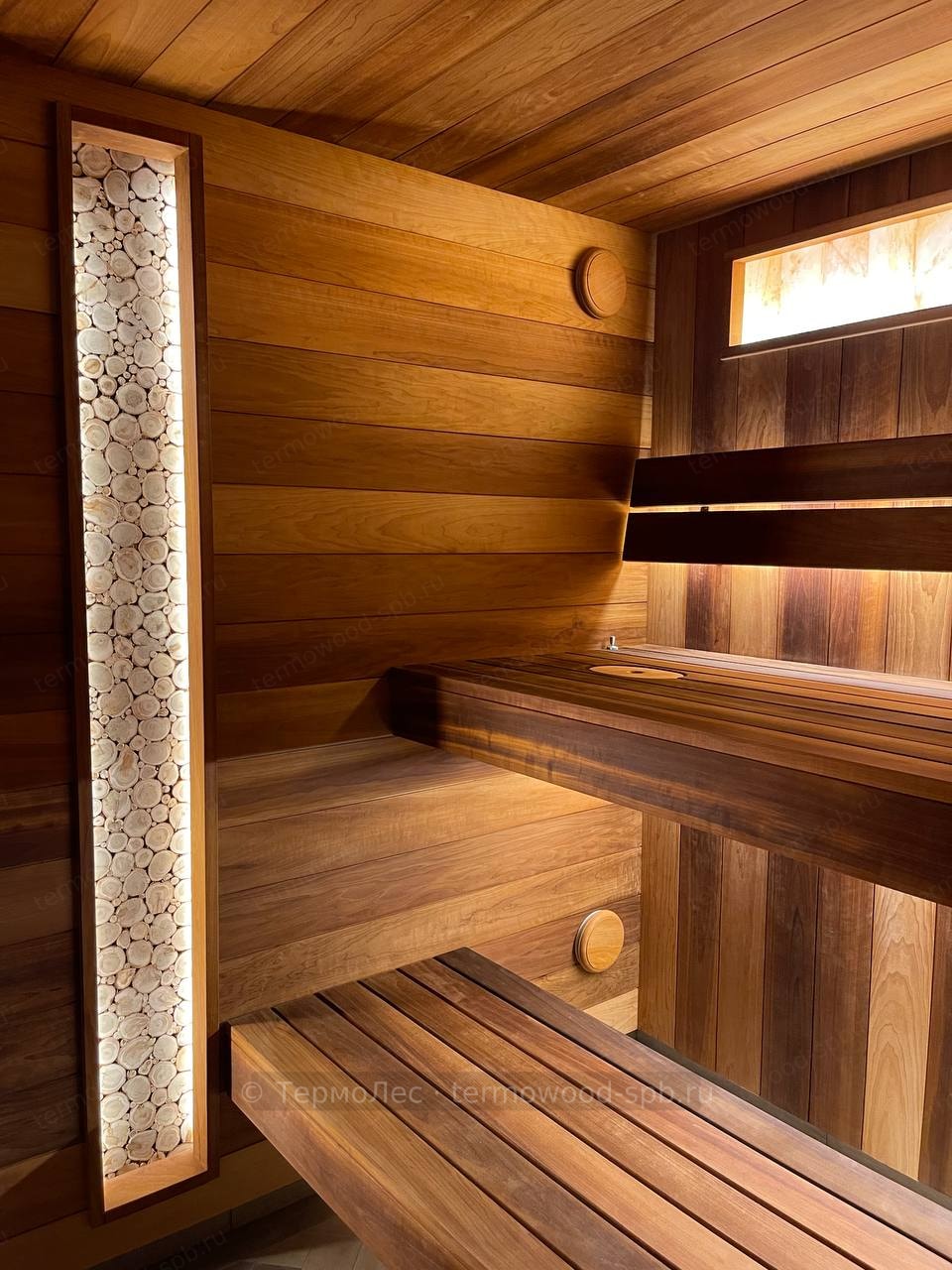 Вагонка STS из термоосины/ольхи, 135 мм