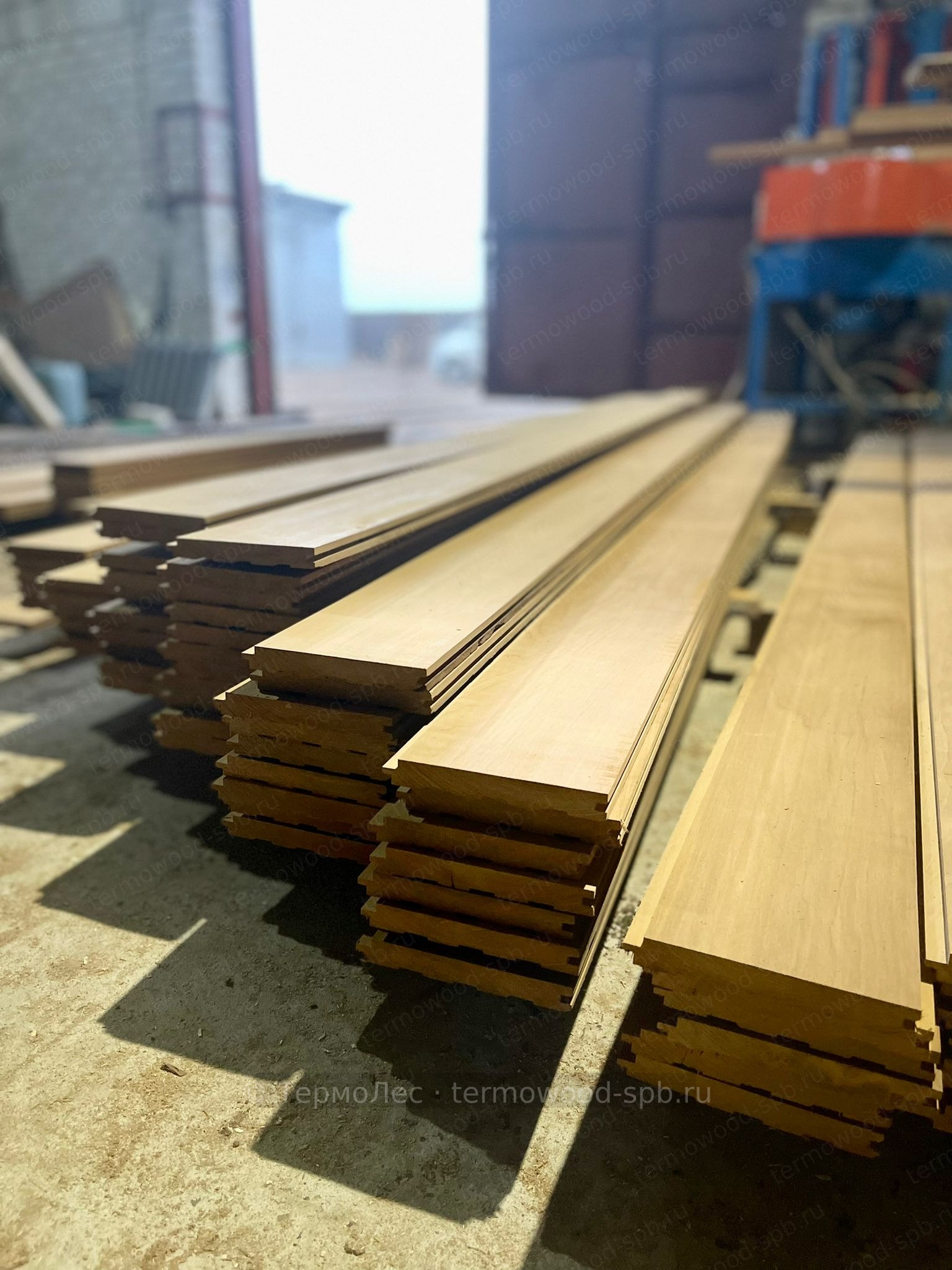 Вагонка STS из термоосины/ольхи, 135 мм