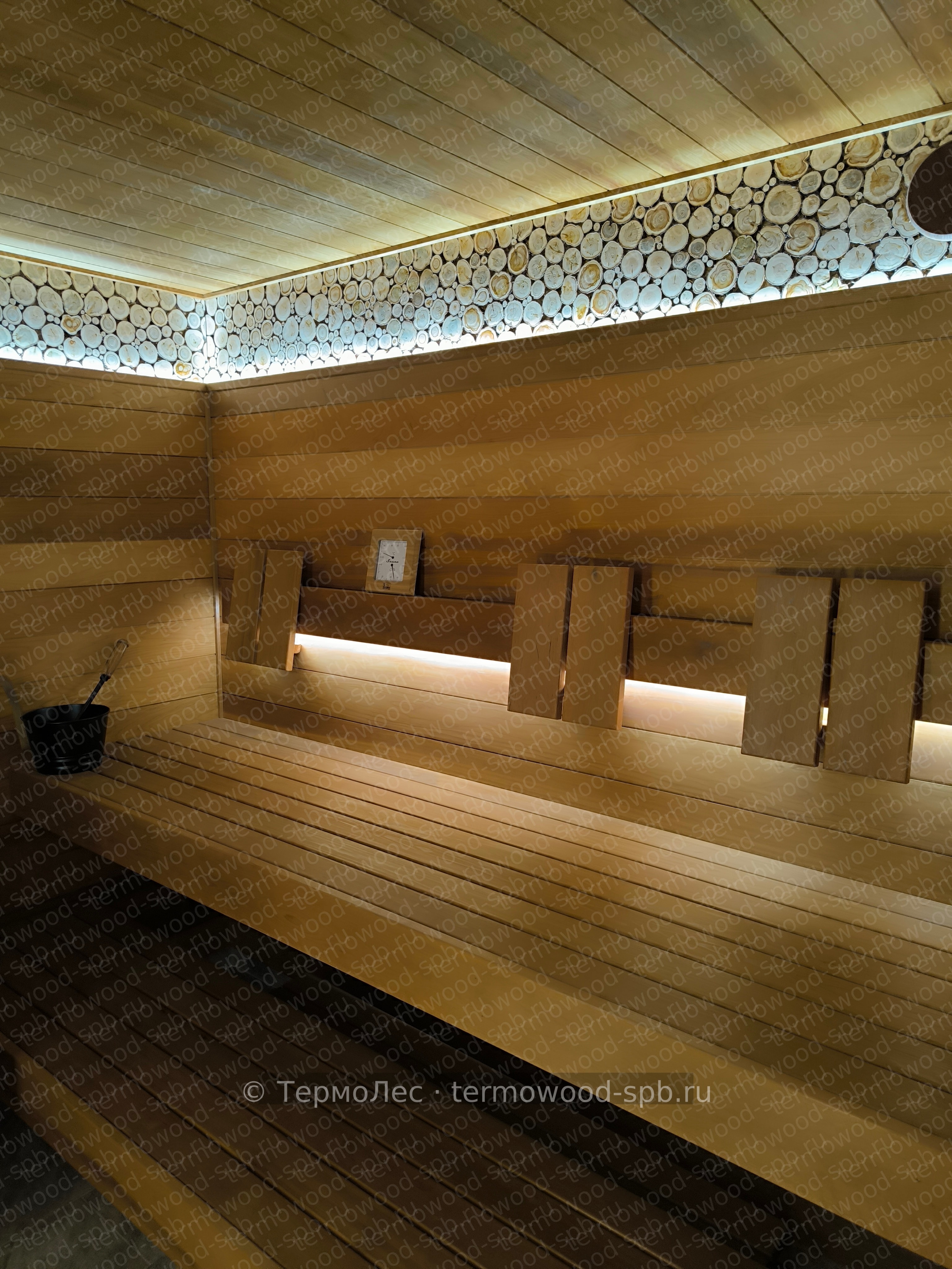 Вагонка STS из термоосины/ольхи, 90 мм