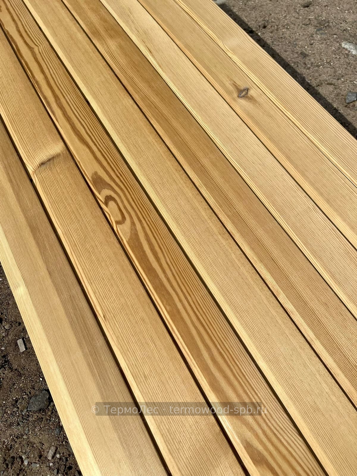 Уличные жалюзи из термодерева (сосна/осина)