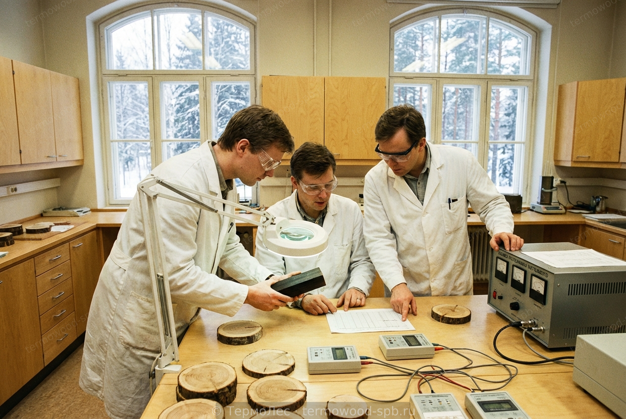 Финская лаборатория исследования древесины